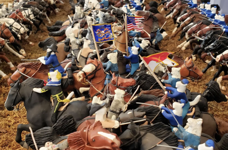 Museum recreates Civil War with feline twist
